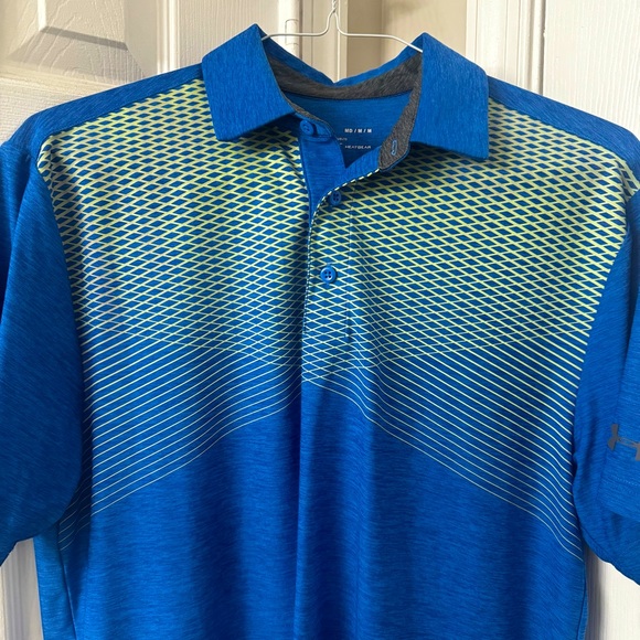 Under Armor Men’s Golf Shirt| SZ Medium - Picture 2 of 5